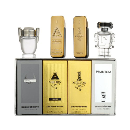 Paco Rabanne Men's Miniature Collection - 4 Piece 