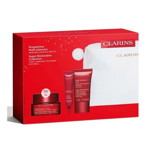 Clarins Super Restorative Day Cream 4 Piece Gift Set